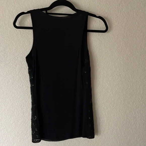 Express Woman’s Tank Top with Sequined Hearts Size Extra Small - Picture 3 of 5